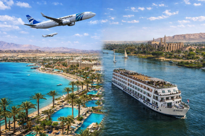 Египет с полет до Хургада - Хургада, круиз по Нил, вътрешен полет и екскурзия в Кайро